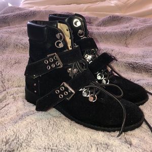 Women’s Studded Combat Boot